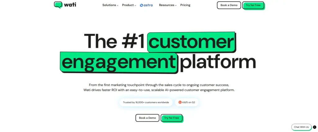 Best WhatsApp Marketing Tool Wati