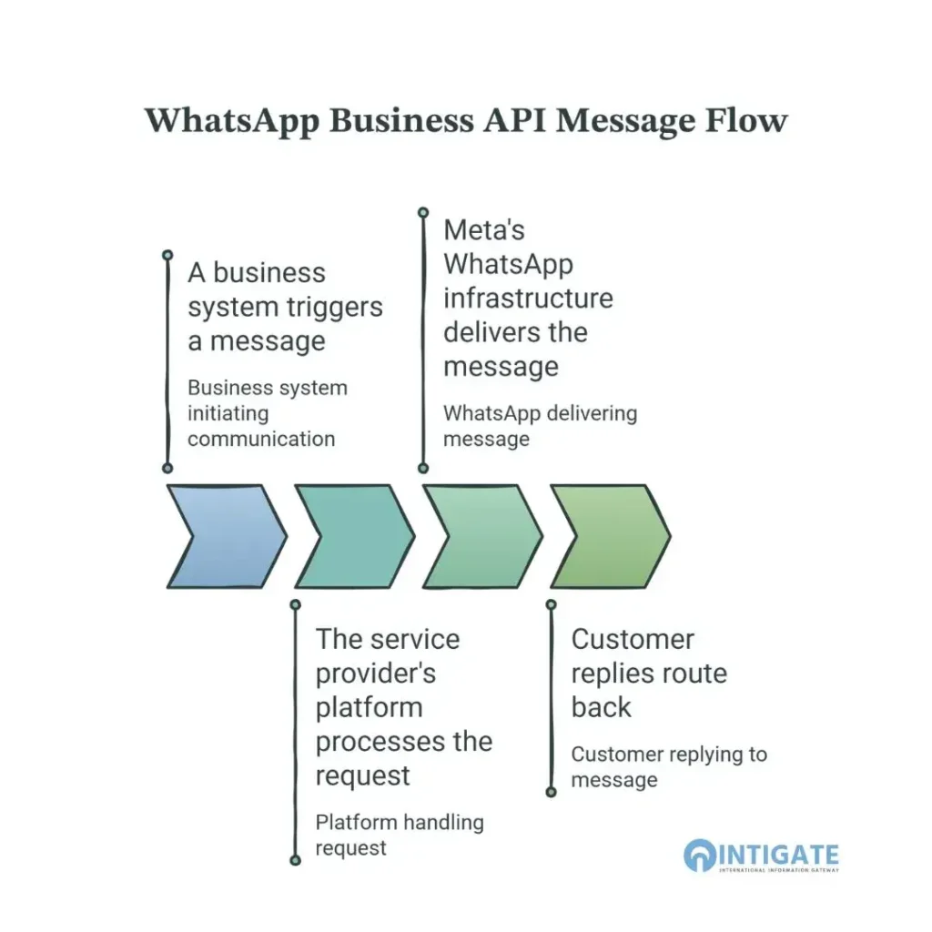 How the WhatsApp Business API Service Works