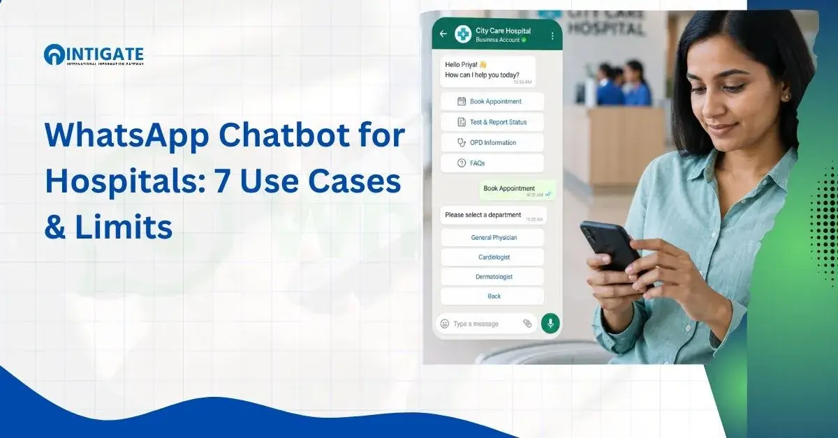 WhatsApp Chatbot for Hospitals